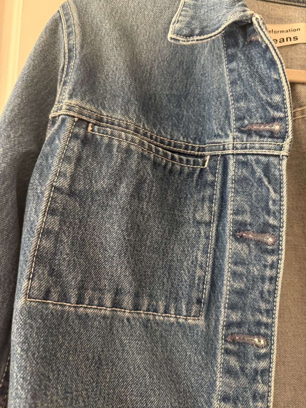 Reformation Jean Jacket - Picture 5 of 6